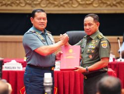 Exit Briefing Laksamana  TNI Yudo Margono Di Penghujung Jabatannya