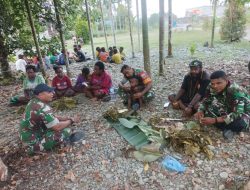 Perkokoh Kemanunggalan, Babinsa Koramil 1710-02/Timika Gelar Komsos Bersama Warga Binaan