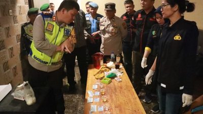 Kapolres Simalungun Memimpin Razia Tempat Hiburan Malam di Simalungun