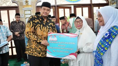 Bobby Nasution Tambahan Honor bagi Guru Honorer PAUD, TK, SD, SMP Negeri dan Swasta