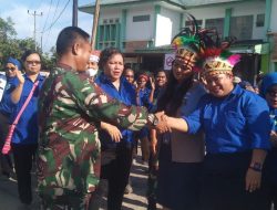 Dukung Kualitas Pelayanan Puskesmas Kepada Masyarakat, Danramil 1710-07/Mapurujaya Hadiri Penutupan Penilaian Akreditasi Puskesmas