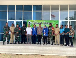 Peduli Peningkatkan Pelayanan Kesehatan, Prajurit Tamalatea Ikuti Surveyor Re-Akreditasi di Puskesmas Naukenjerai
