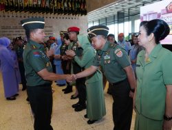 Panglima TNI Terima Laporan Korps Kenaikan Pangkat 12 Perwira Tinggi TNI