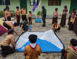 Berkemah sarana Bela Negara Denhubrem 101 Banjarmasin