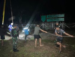 Aksi Tanggap Cepat Pasukan Tamalatea Atasi Gangguan di Distrik Elikobel Jelang Nataru