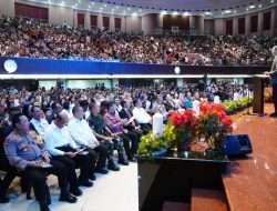 Kasum TNI dan Kapolri Tinjau Pengamanan Ibadah Misa Malam Natal 2023