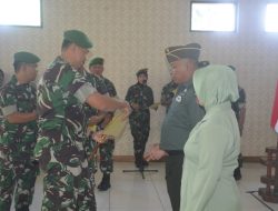 Korps Raport Pindah Satuan Perwira Kodim Dipimpin oleh Dandim 0724/Boyolali 