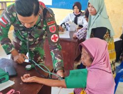 Pelayanan Kesehatan Desember Penuh Kasih Personel Tamalatea, Sebagai Bentuk Edukasi Pola Hidup Sehat