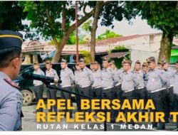 Apel Bersama Awal Tahun Rutan Kelas I Kota Medan