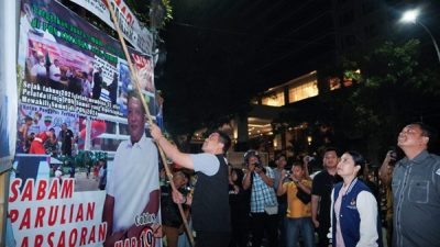 Bobby Nasution Memimpin Penertiban APK Bersama Forkopimda Medan, Ketua KPU dan Ketua Bawaslu Medan