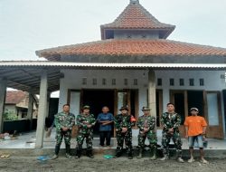 Dandim 0808/Blitar Melaksanakan Pengecekan Mushola Darul Huda yang Sudah Selesai Direnovasi
