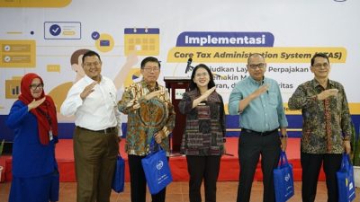 KPP Madya Dua Medan Mensosialisasikan CTAS dan Zona Integritas kepada Wajib Pajak di Gedung Kanwil DJP Sumut I