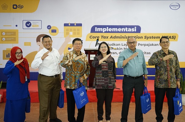 KPP Madya Dua Medan Mensosialisasikan CTAS dan Zona Integritas kepada Wajib Pajak di Gedung Kanwil DJP Sumut I