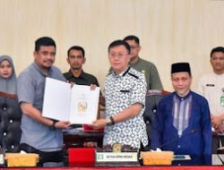 LKPJ 2023 Disampaikan Oleh DPRD Medan