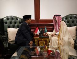 Menhan Prabowo Menerima Kunjungan Dubes Arab Saudi, Bahas Penguatan Kolaborasi Pertahanan