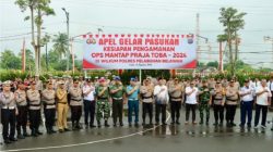Polres Pelabuhan Belawan Gelar Apel Pasukan Operasi Mantap Praja Toba 2024