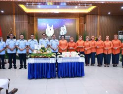 Danlanud  Bersama Ketua PIA Ardhya Garini Cabang 7/D.II Sultan Hasanuddin Hadiri Peringatan HUT PIA Ardhya Garini ke-68