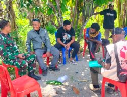Ciptakan Kondisi Aman dan Damai Pasca Pilkada, Danramil Mapurujaya Lakukan Komsos Dengan Warga Binaan