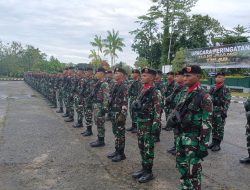 Kodim 1710/Mimika Gelar Upacara Peringatan Hari Juang TNI AD Ke-79