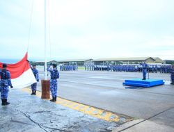 Danlanud Sultan Hasanuddin Pimpin Upacara 17-an