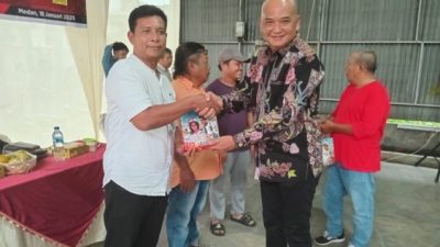 Anggota DPRD Medan Robi Barus Gelar Sosperda No. 5 Tahun 2021 tentang Penanggulangan Kemiskinan di Kelurahan Sei Agul