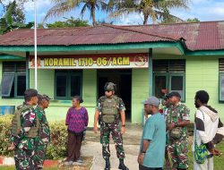 Dandim 1710/Mimika Tinjau Langsung Kondisi Pos Di Pedalaman Koramil 1710-06/Agimuga