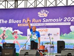 Bersama Ribuan Runner, Bupati Samosir dan Martin Manurung Ikuti Fun Run Samosir 2025