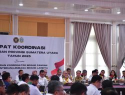Bupati Samosir Menghadiri Rakor Bidang Pangan yang Dibuka Menko Pangan