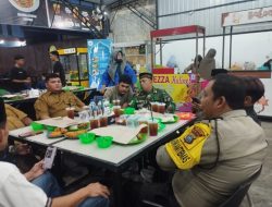Koramil 01/Sgl Bersama Polsek dan Muspika Kecamatan Sunggal Buka Puasa Bersama dalam Jaga Silaturahim