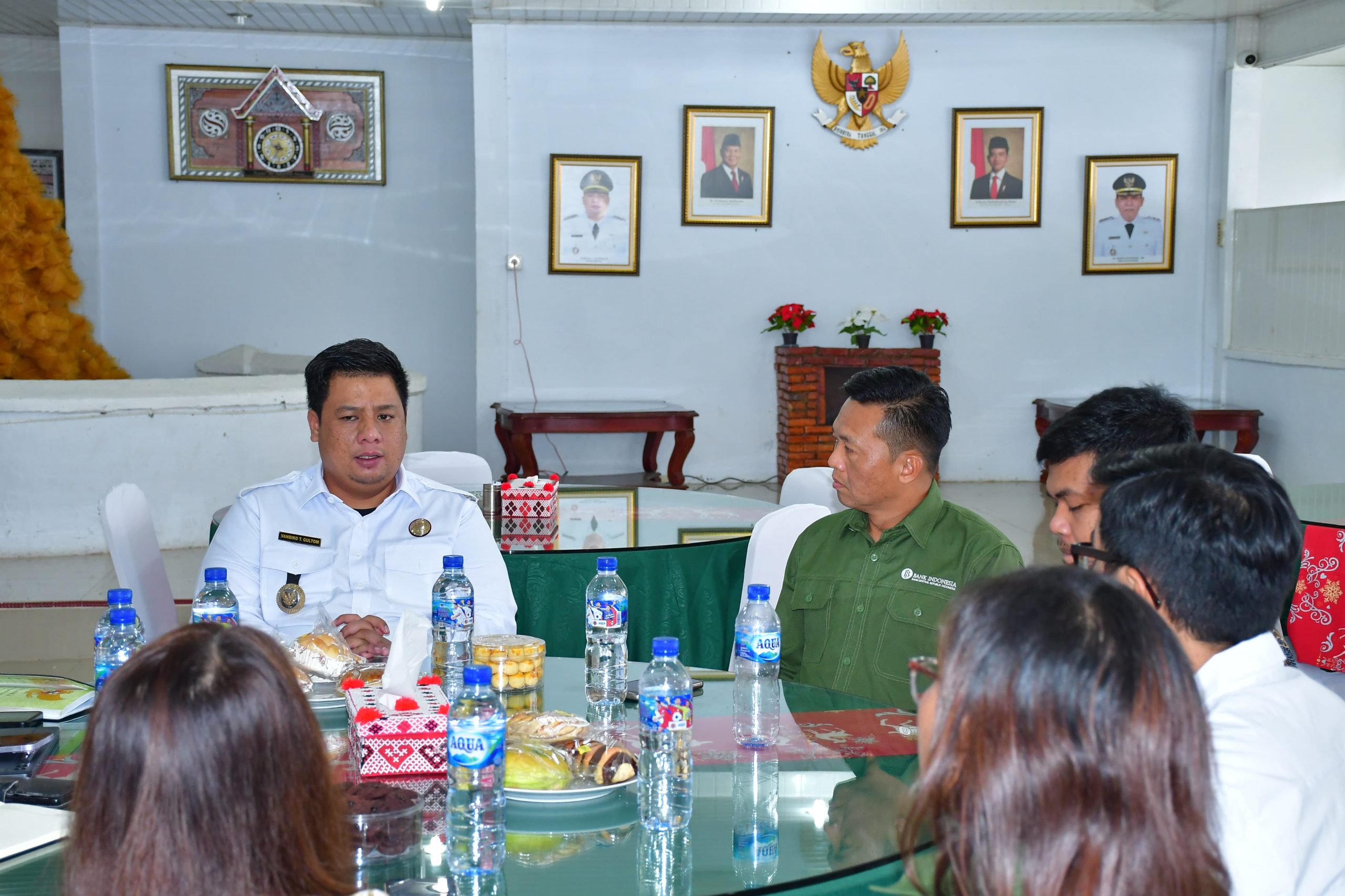 Perkuat Sinergitas dan Kolaborasi, Bupati Samosir Menerima Audiensi Kepala Kantor Perwakilan BI Sibolga