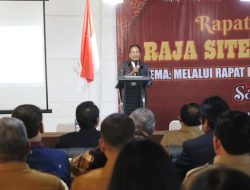 Buka Rakernas Punguan Raja Sitempang Indonesia, Wabup Mengingatkan Pentingnya akan Sinergitas