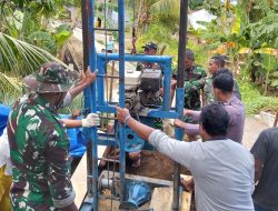 Sasaran Fisik TMMD Terus Dikebut, Sumur Bor Membawa Harapan Baru Bagi Warga Todahe