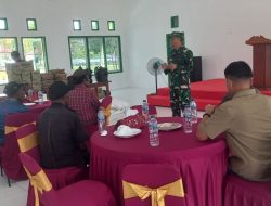 Danrem 172/PWY Salurkan Bantuan Sembako Untuk 11 Kepala Suku di Yahukimo, Perkuat Sinergi dan Kepedulian