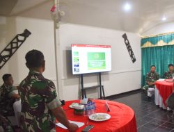 Kodim 1710/Mimika Gelar Sidang Jabatan, Wujudkan Manajemen Organisasi Yang Efektif