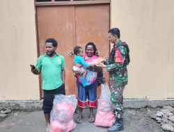 Perkokoh Kemanunggalan, Babinsa Koramil 1710-04/Tembagapura Gelar Komsos Bersama Warga Binaan