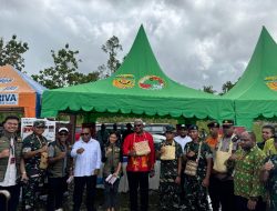 Dandim 1710/Mimika Hadiri Lounching Koperasi Desa/Kelurahan Merah Putih Di Wilayah Kabupaten Mimika