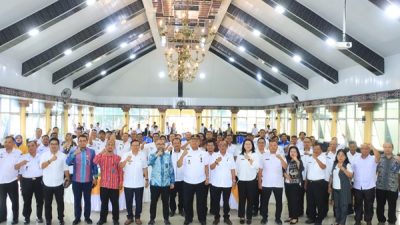 Wabup Samosir Berpartisipasi dalam Rakor Pembentukan Koperasi Merah Putih Regional II