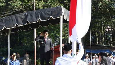 Wabup Samosir Pimpin Upacara Peringatan Hari Lahir Pancasila