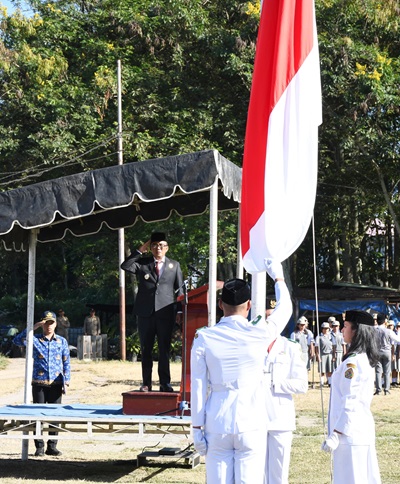 Wabup Samosir Pimpin Upacara Peringatan Hari Lahir Pancasila