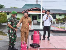 Prajurit Kodim 1710/Mimika dan Persit KCK Cabang XXXV Terima Sosialisasi Penggunaan Gas LPG