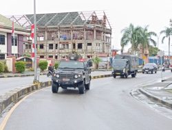 Jelang HUT Ke-80 TNI, Kodim 1710/Mimika Kembali Bersinergi Dengan GM FKPPI, Banser dan Pemuda Kerukunan Gelar Patroli Wilayah