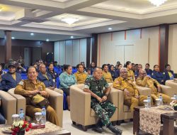 Dandim 1710/Mimika Hadiri Pelantikan Pengurus Daerah Karang Taruna Kabupaten Mimika Periode 2025-2030