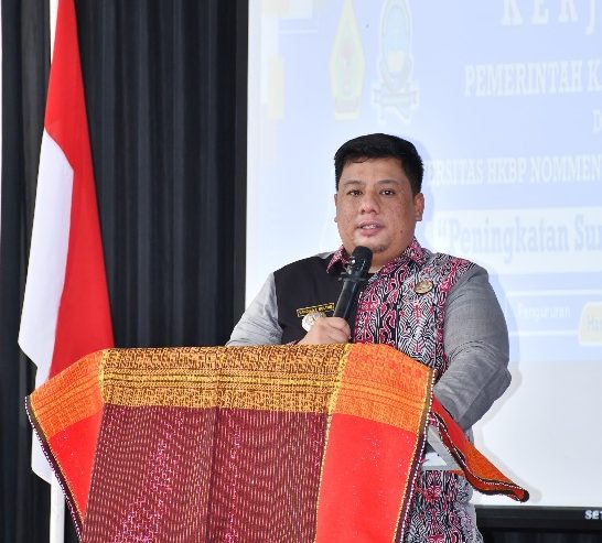Ajak ASN Tingkatkan Kualifikasi, Bupati Samosir Minta Universitas HKBP Nommensen Sediakan Kelas Hybrid
