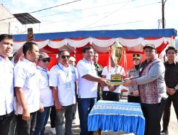 Bupati Samosir Resmi Membuka Turnamen Bupati Cup III, Diikuti 29 Tim