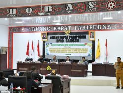 Pemkab Samosir Ajukan Rancangan KUA-PPAS P-APBD 2025 dan RPJMD, Disampaikan Langsung oleh Wabup
