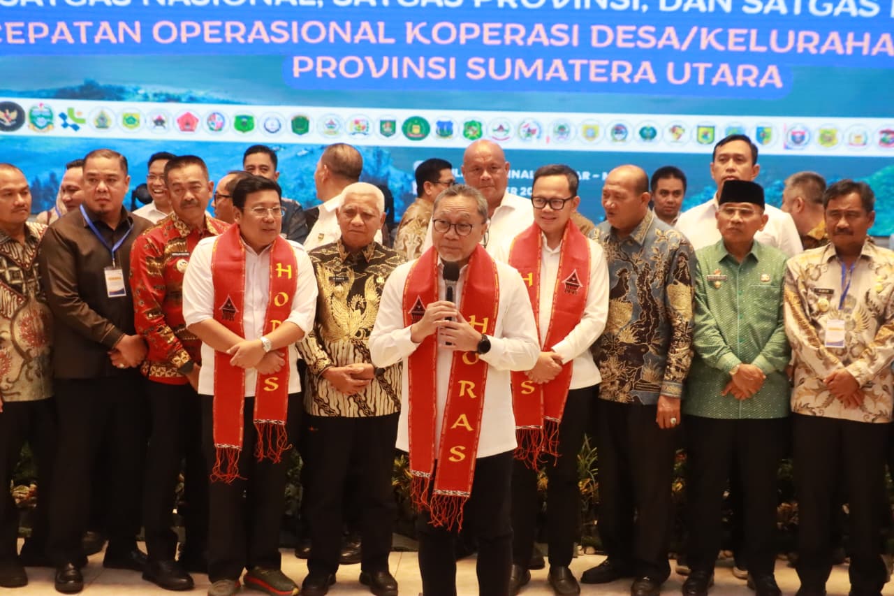 Wakil Bupati Samosir Menyambut Positif Kehadiran Koperasi Merah Putih sebagai Langkah Mendorong Pertumbuhan Ekonomi Desa