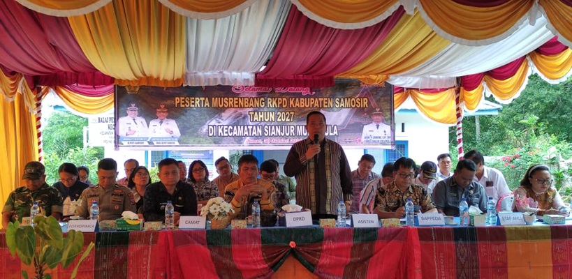 Samosir Susun RKPD 2027, Akselerasi Pembangunan Jadi Prioritas Utama Melalui Musrenbang RKPD 2027, Samosir Mantapkan Langkah Menuju Daerah yang Lebih Sejahtera