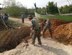 TNI AD Rampungkan Rehab Jembatan Gantung di Langkat, Akses dan Konektivitas Warga Kembali Normal