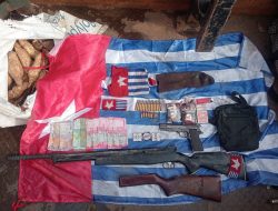 TNI Amankan Senjata dan Munisi Usai Kontak Tembak dengan OPM di Papua Tengah