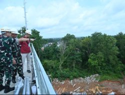 Perkuat Sistem Pertahanan Udara, Askomlek Kasau Tinjau Pembangunan Satuan Radar Banjarbaru